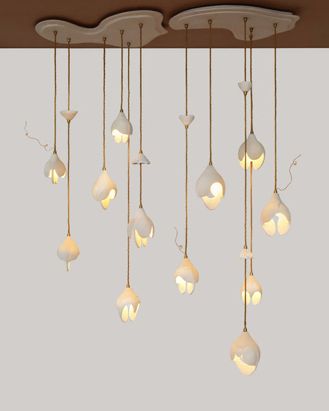 Harvest Chandelier Natural