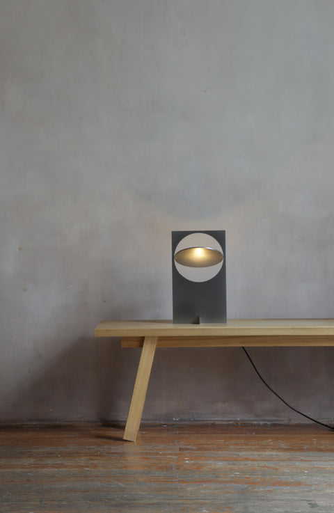 OBJ-01 Table Lamp Steel