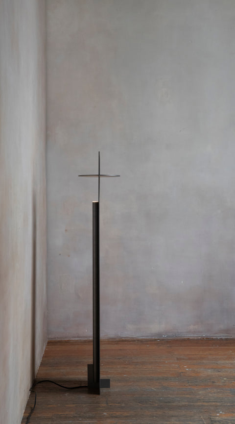 OBJ-01 Floor Lamp Steel