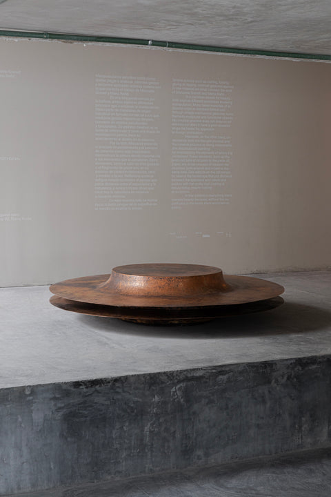 OBJ-06 Big Satin Copper Coffee Table