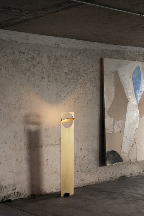OBJ-01 Floor Lamp Brass
