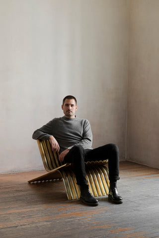 OBJ-02 Brass Chair