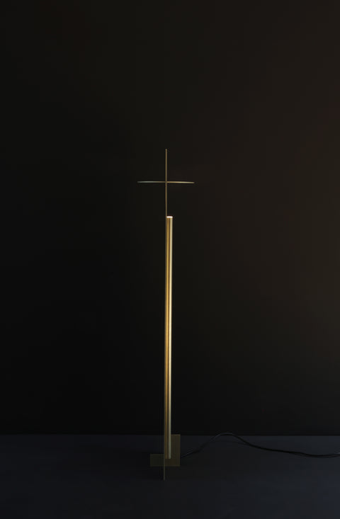 OBJ-01 Floor Lamp Brass