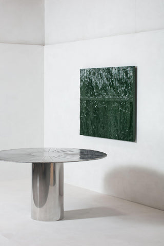 Curoso dining table - Cast aluminum