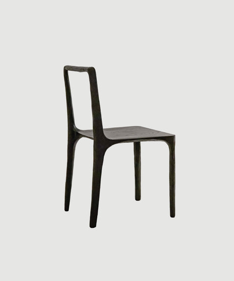 Dot Chair Burned Oak