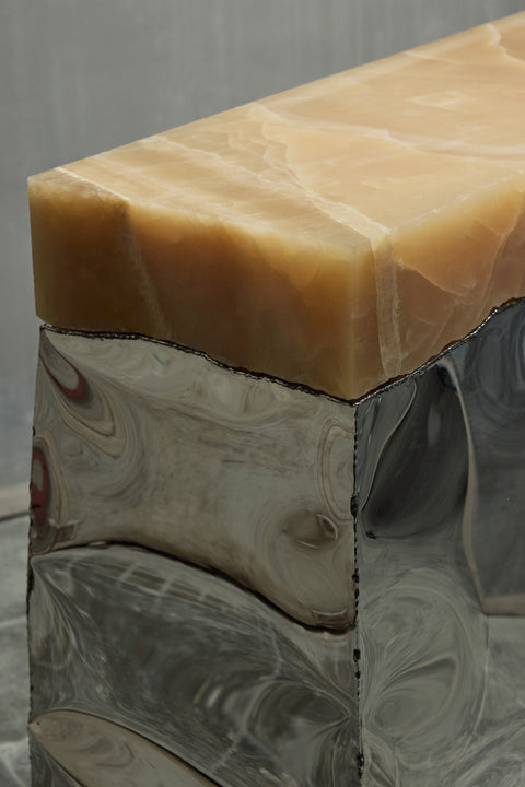 Crushed Console Honey Onyx