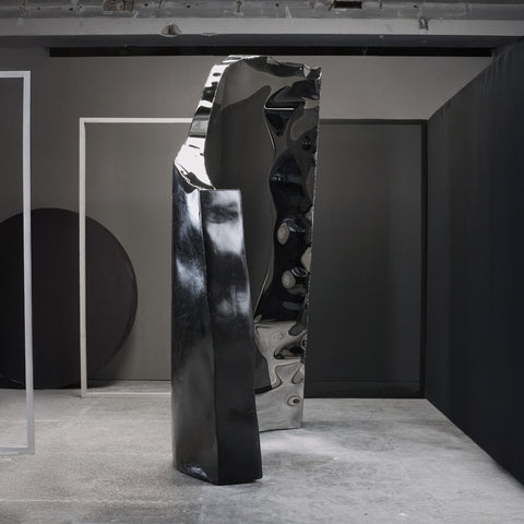 Crushed Room Divider Belge Noir