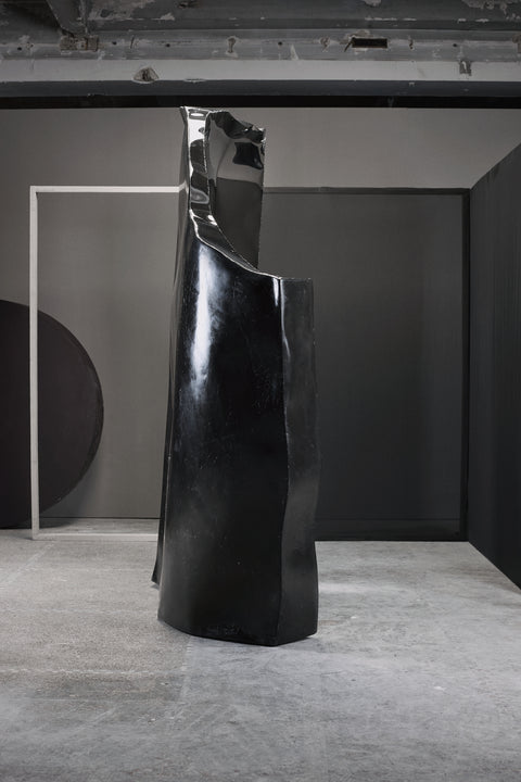 Crushed Room Divider Belge Noir