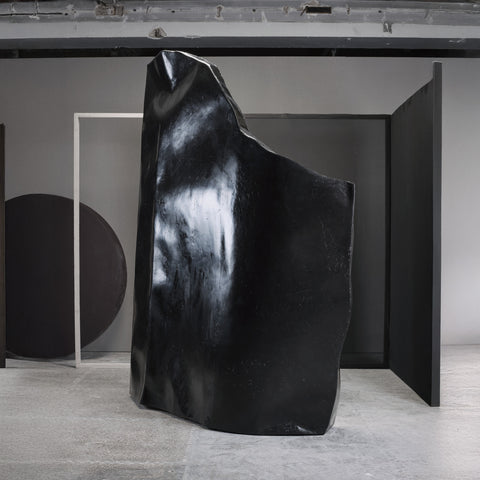 Crushed Room Divider Belge Noir