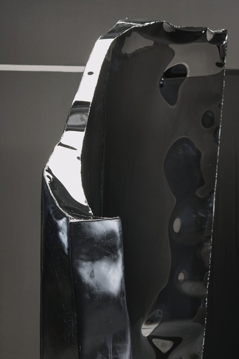 Crushed Room Divider Belge Noir