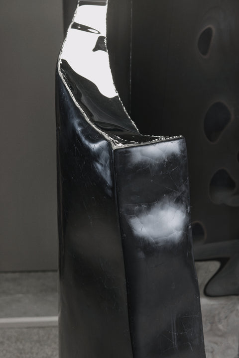 Crushed Room Divider Belge Noir