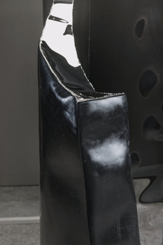 Crushed Room Divider Belge Noir
