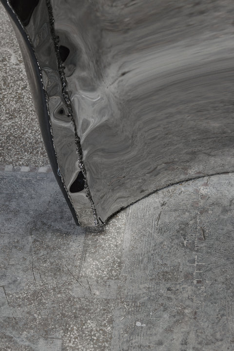 Crushed Room Divider Belge Noir