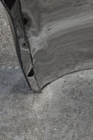 Crushed Room Divider Belge Noir