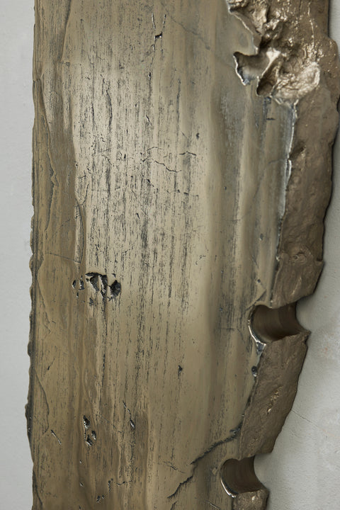 White Bronze Cast Marble Small I