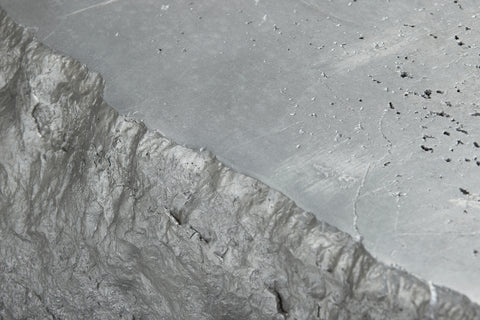 Alu Cast Marble Console