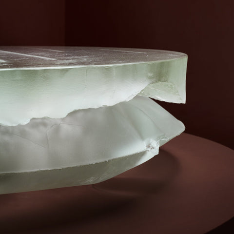 In Hale Cast Glass Coffee Table