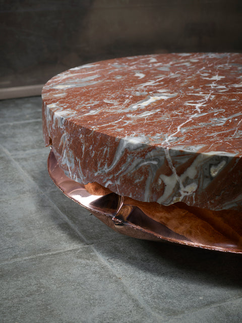 In Hale Coffee Table Rouge Belge