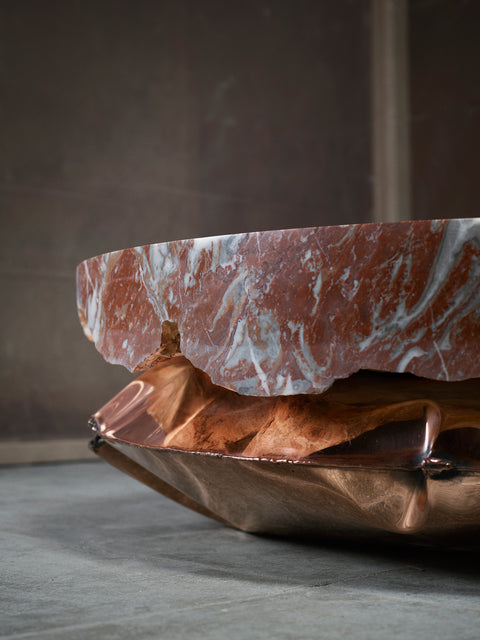 In Hale Coffee Table Rouge Belge