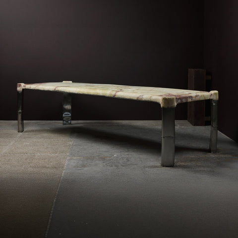 Crushed Green Onyx Dining Table