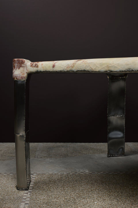 Crushed Green Onyx Dining Table