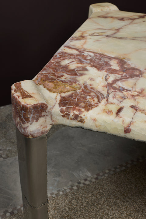 Crushed Green Onyx Dining Table