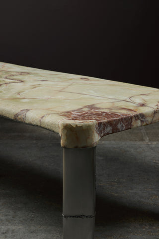 Crushed Green Onyx Dining Table