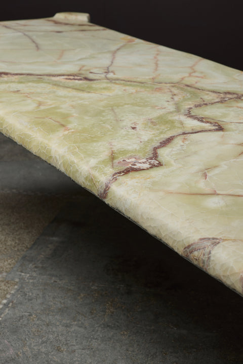 Crushed Green Onyx Dining Table