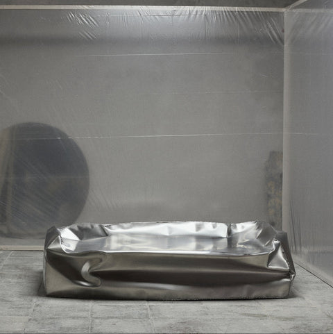 Crushed Coffee Table Stainless Steel