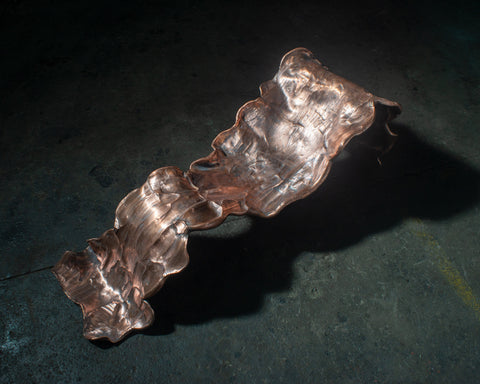 Solid Copper Chaise