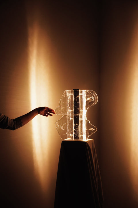 Ciénaga Vidrio Table Lamp