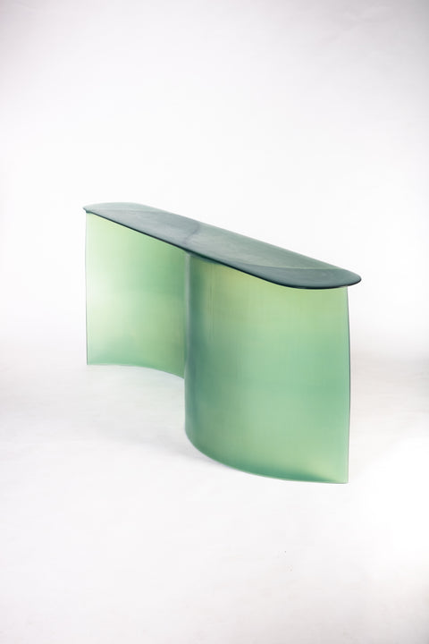 New Wave Console Dark Green
