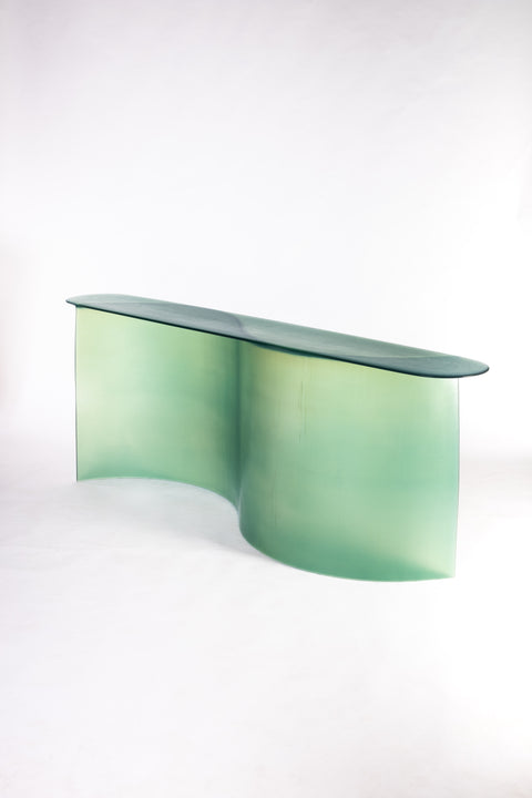 New Wave Console Dark Green
