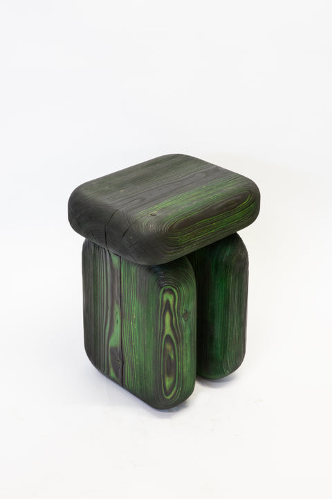 Dune Stool Burned (green)