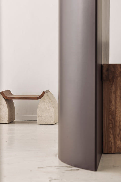 Small Traaf Bench (Walnut)