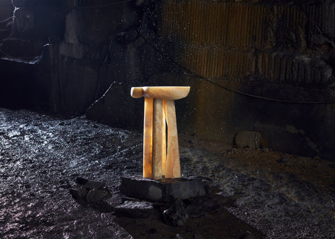 Tatau Side Table Honey Onyx