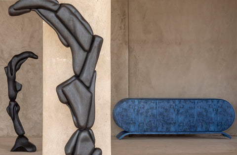 Credenza Blue