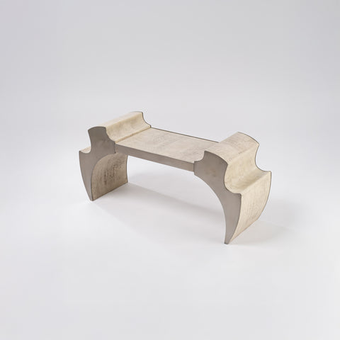 Fragment Bench Patine Bone White