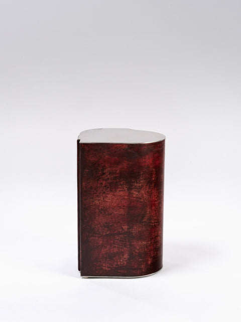 Fragment Side Table - Small Burgundy