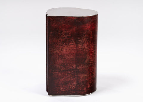 Fragment Side Table - Small Burgundy