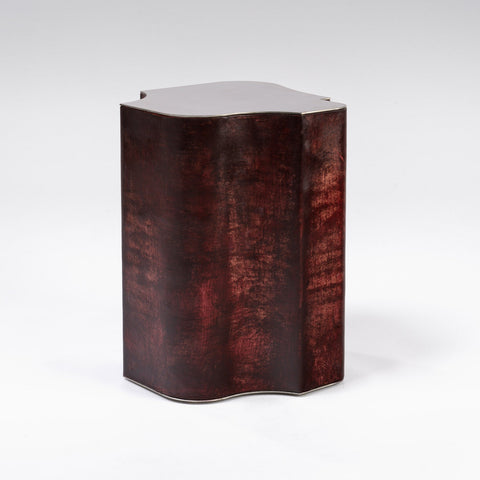 Fragment Side Table - Large Burgundy