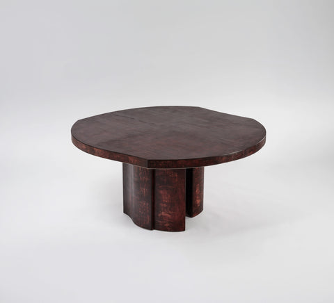 Fragment Dining Table Burgundy