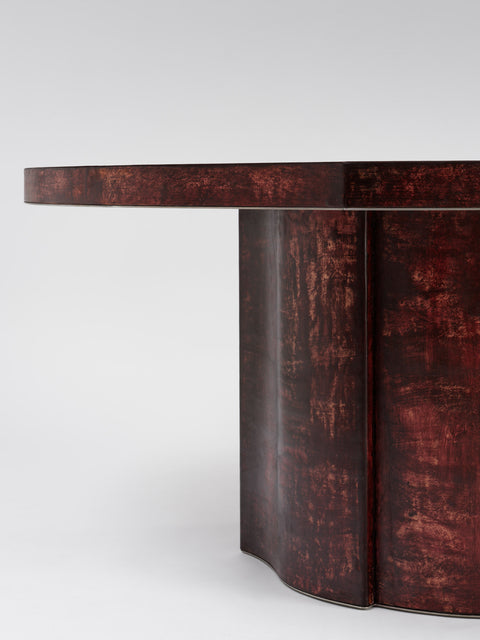 Fragment Dining Table Burgundy