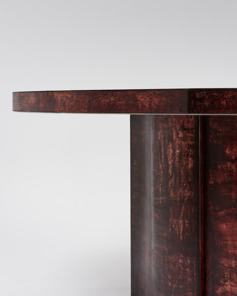 Fragment Dining Table Burgundy