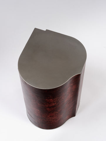 Fragment Side Table - Small Burgundy