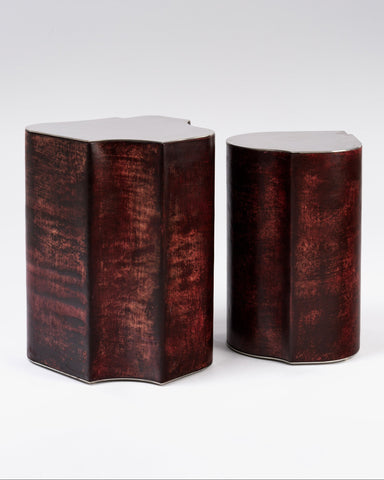 Fragment Side Table - Medium Burgundy