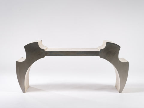 Fragment Bench Patine Bone White