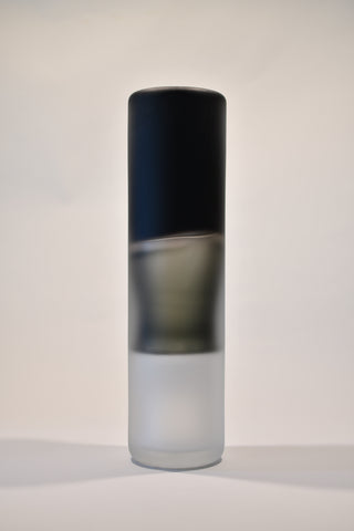 Accordi Vase - Black, Neutral Grey, Opal White