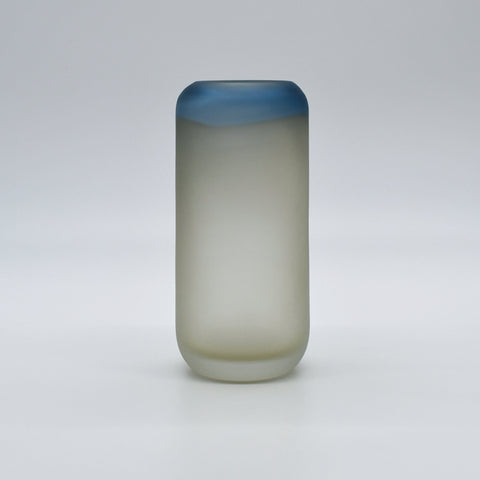 Gradienti Steel Blue Whiskey Vase (S)