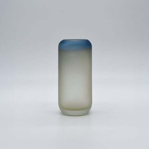 Gradienti Steel Blue Whiskey Vase (S)
